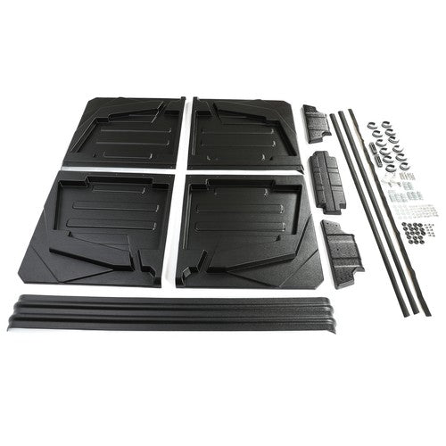Solid Spare Black UTV Hard Top ABS Roof Durable For 2010-2014 Polaris Ranger Crew 800