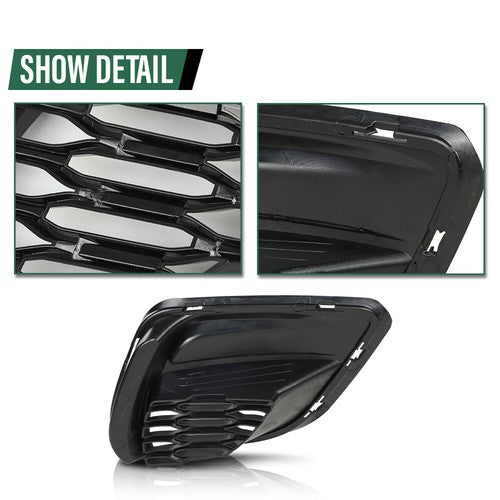 Solid Spare Front Bumper Insert Fog Light Cover Left Side Fit For 20-23 Dodge Charger