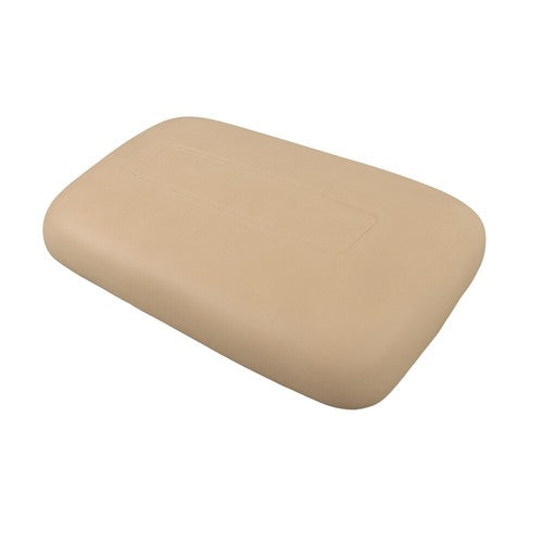 Solid Spare Seat Back Assembly Leathers Replacement Buff 1979-1999 For Club Car DS Golf Cart
