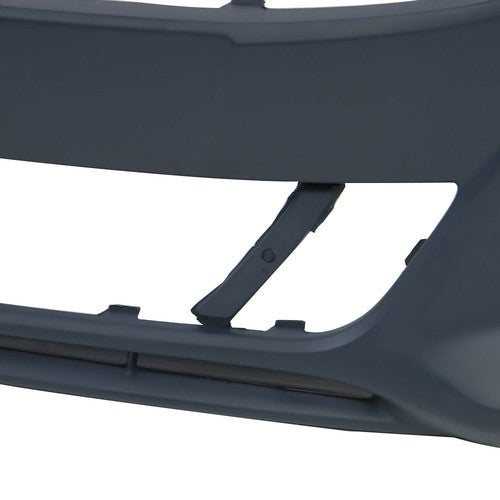 Solid Spare For 2013 2014 2015 2016 Ford Fusion Plastic Sedan Primed Front Bumper Cover