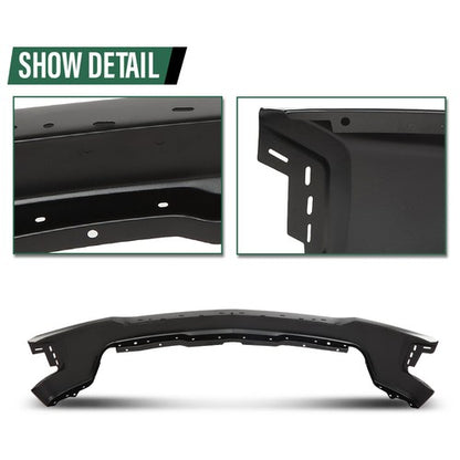 Solid Spare Front Bumper Face Bar w/o Sensor Holes Fit For 2019-2022 Chevy Silverado 1500