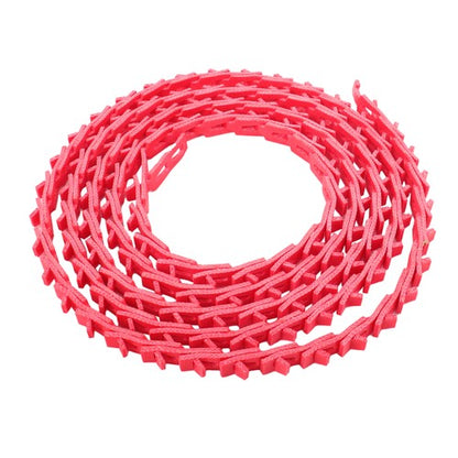 Solid Spare Adjustable Red V Belt 5/8 Inch x 10 Feet , Power Twist V - Belt Type B