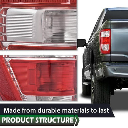Solid Spare Fit For 2021-2023 Ford F150 XL w/o Blind Spot TaiL Light Brake Lamp Left Side