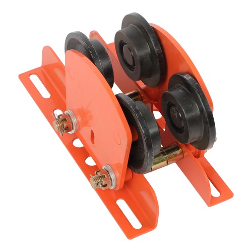 Solid Spare 2200lbs/1 Ton I-Beam Manual Trolley Double Wheels 2.68"-4.33" Adjustable