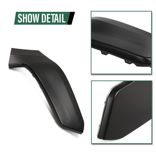 Solid Spare 2pcs Front Upper Bumper End Fit For 2019-2024 Ram 1500 68403910AE 68403911AE