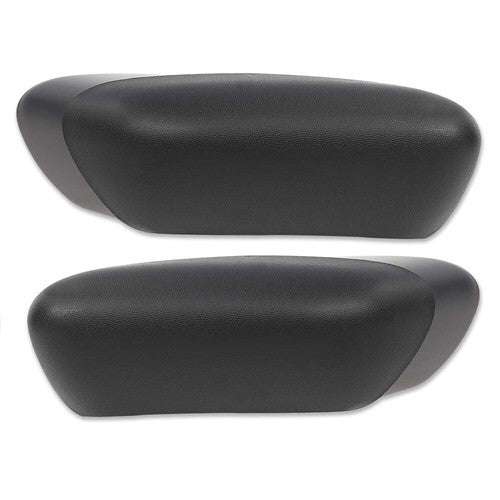 Solid Spare Fit For 2004-2014 Ford F-150 Pickup Running Board Side Step Bar End Cap Pair Set