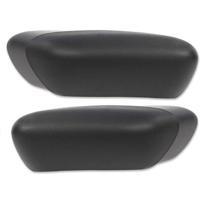 Solid Spare Fit For 2004-2014 Ford F-150 Pickup Running Board Side Step Bar End Cap Pair Set