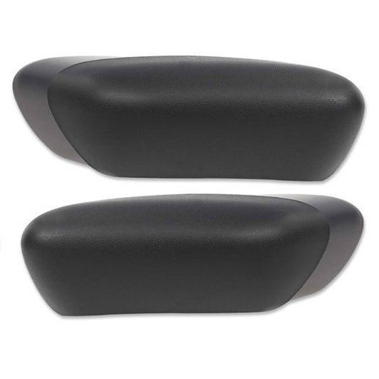 Solid Spare Fit For 2004-2014 Ford F-150 Pickup Running Board Side Step Bar End Cap Pair Set
