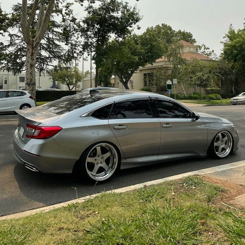 Solid Spare FOR 2018-2021 2022 HONDA ACCORD GlOSSY BLACK DUCK TAIL DUCKBILL TRUNK SPOILER