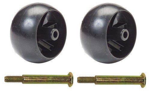 Solid Spare (2) AYP Craftsman Riding Mower Deck Wheels 133957 & Bolts 193406 NEW