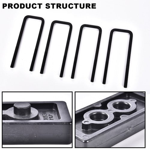 Solid Spare Fit For 2004-2008 Ford F150 2.5" Leveling Lift Kit N3 Shock Suspension Lift Kit