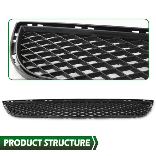 Solid Spare New Fit For 12-17 Buick Verano Front Bumper Lower Grille Grill Assembly Black
