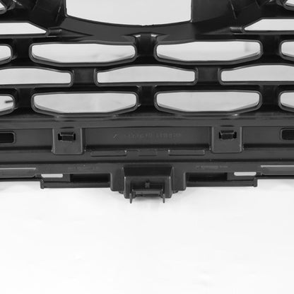 For 2021 2022 2023 Ford F150 F-150 XL XLT Front Bumper Grill Upper Grille Black