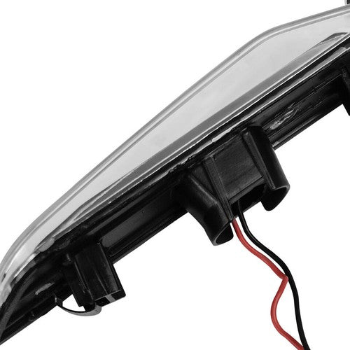 White LED Bumper Side Marker Lights Lamps Clear For 2003-2007 Infiniti G35 Coupe