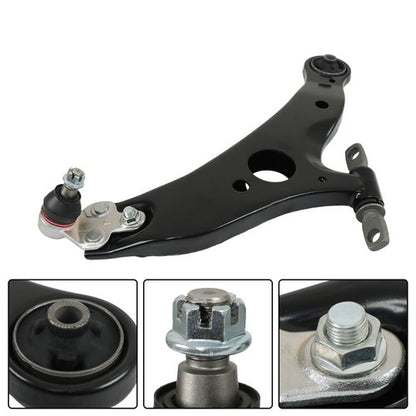 Solid Spare Fit For Toyota 2004 05-10 K80306 4× Front Lower Control Arm Ball Joint Sway Bar