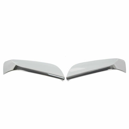 Solid Spare For 2014-2020 Chevy Impala Clip-On Triple Mirror Covers Trims Replacement Chrome