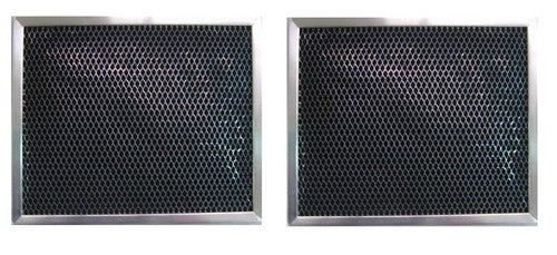 Solid Spare Filters for Broan BPSF30 97007696 Microwave Charcoal Filter Range Hood - 2 Pack