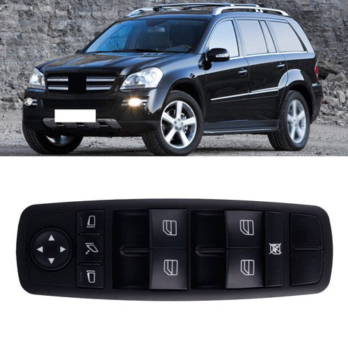 Solid Spare Driver Side Window Lift Switch Black For Mercedes-Benz 2007-2012 ML GL R Series