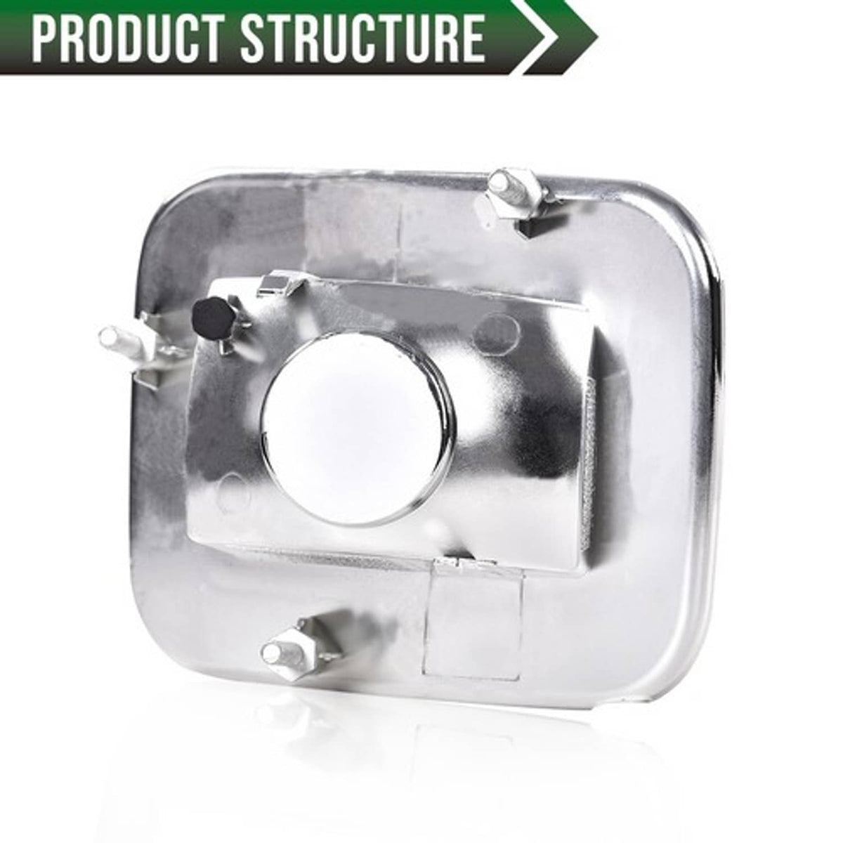 Solid Spare Fit For 03-08 Hummer H2 SUT Front Chrome Smoke Parking Signal Light Lamp 2pcs