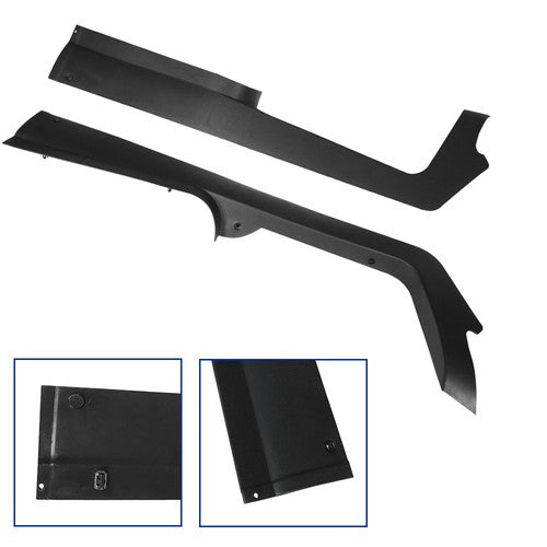 Solid Spare Floormat Retainer Side Panel Set For Club Car Precedent Tempo Onward 105314001