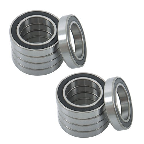 Solid Spare 10Pcs 6907-2RS Bearings 35×55×10mm Double Rubber Seals Deep Groove Ball Bearing