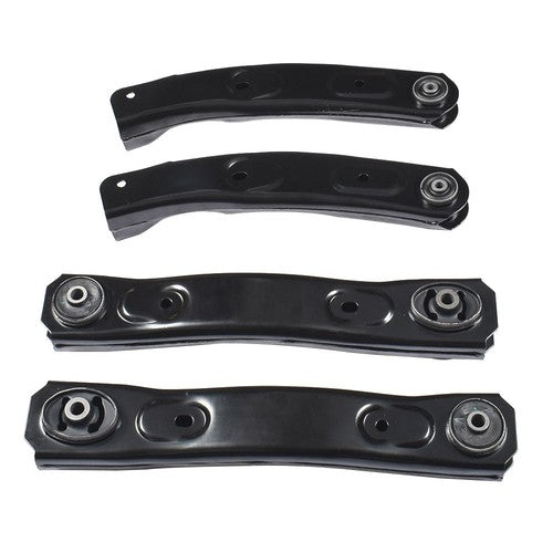 Solid Spare 4Pcs For Jeep Grand Cherokee Front & Lower Control Arms Suspension Kit 1999-2004