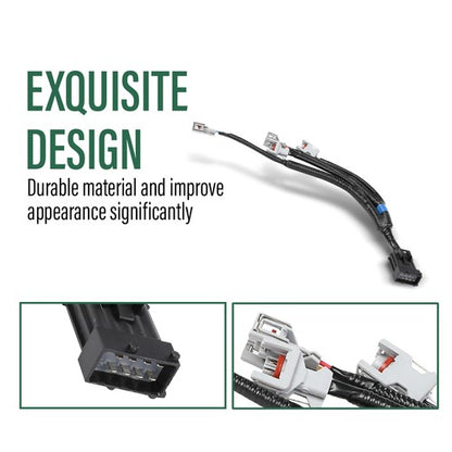 Solid Spare 338104X600 Injector Wiring Harness Fit For 2001-2006 Hyundai Terracan 2.9L