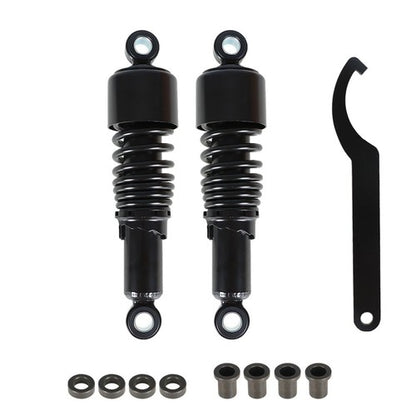 Solid Spare Fit For Sportster 883 1200 Pair 10.5'' 267mm Black Rear Shocks