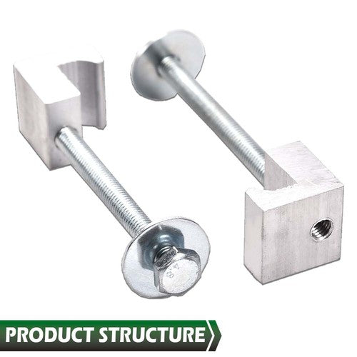 Solid Spare Fit For Tool Box Mount J Hook Toolbox Pickup Rail Mounting Clamp Tiedown Truck