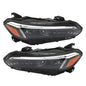 Solid Spare LH & RH Headlights For Honda Civic Sport Touring 2022-2023 LED Type Clear Lens