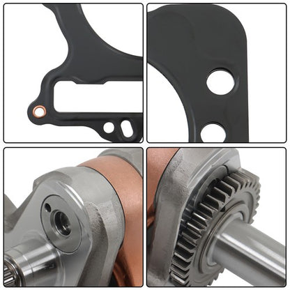 Solid Spare Top Bottom End Engine Rebuild Kit For HONDA TRX 400EX Crank Piston Kit 1999-2014