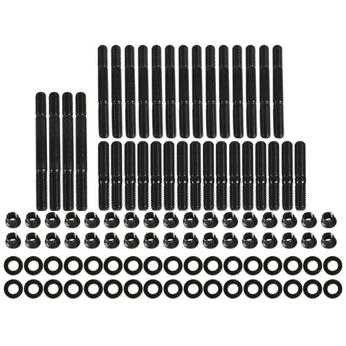 Solid Spare For Chevrolet SBC 265 267 283 302 350 Black Cylinder Head Studs w/Small Block