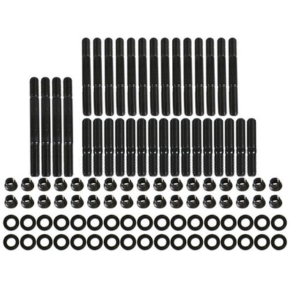 Solid Spare For Chevrolet SBC 265 267 283 302 350 Black Cylinder Head Studs w/Small Block