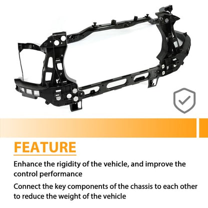 Solid Spare Front Radiator Support W/LH & RH Headlight Bracket For Dodge Ram 2500 3500 10-12
