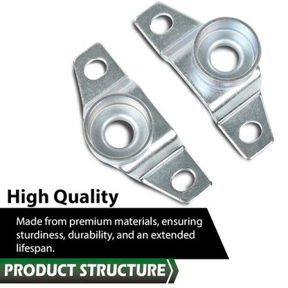 Solid Spare Fit For 1967-1972 Chevy C10 K10 Truck Fleetside Tailgate Trunnion Hinge Set