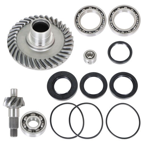 Solid Spare Rear Differential Ring & Pinion Gear Bearing Kit For Honda TRX300FW 1979-2000