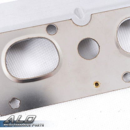 Solid Spare Exhaust Manifold Gasket L+R Bolt Stud Fit For 2009-2018 Ram 1500 2500 3500 5.7L