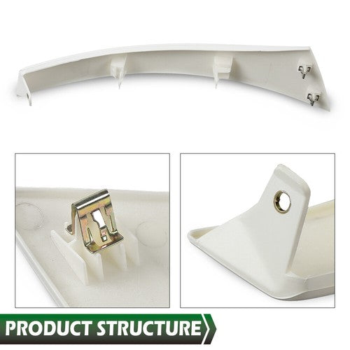 Solid Spare Fit For 14-22 Ram ProMaster 1500 2500 3500 White Headlight Filler Left+Right