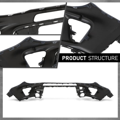 Solid Spare Front Upper Bumper Cover Fascia Fit For 2019-2023 Jeep Renegade 6VM44TZZAA