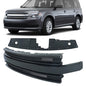 Solid Spare Gloss Black Compatible NEW For Ford Flex 2013-2019 Front Bumper Grille Assembly