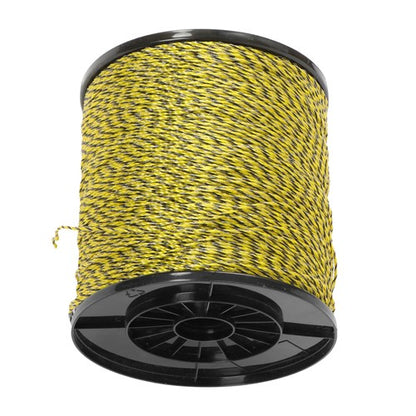 Solid Spare 6 Stainless Steel Strands 3500 Feet 1067 Meters 1/8 inch Electric Fence Wire