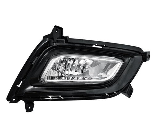 Front Fog Lights & Bezels Trim Passenger Driver 2pcs for 2014 2015 Kia Optima