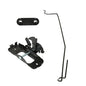 Solid Spare Hood Latch & Striker Rod Safety Catch Left Side For 05-09 Dodge Ram 2500 Pickup