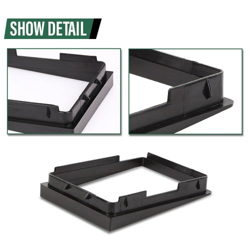 Solid Spare Shifter Boot Bezel Manual Fit For 84-94 Jeep Cherokees 97-04 Wrangler 53000056