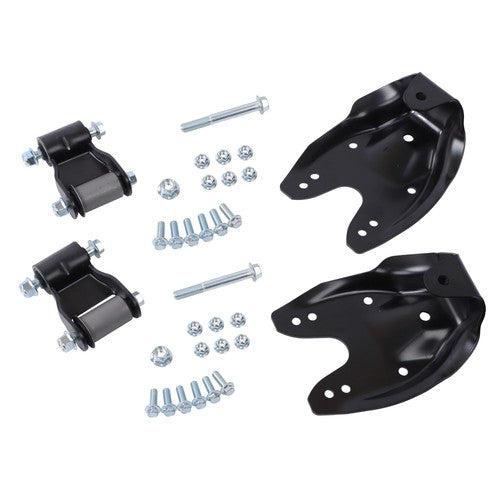 Solid Spare Leaf Spring Hanger Bracket Kit 722-020 For Dodge Dakota 1997-2004 4WD Rear Side