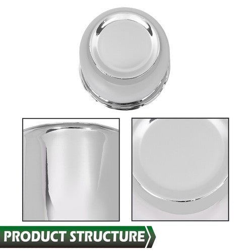 Solid Spare 4pcs Center Cap For Weld Draglite 5 Lug 3.25" Trailer Wheel Rims Center Bore