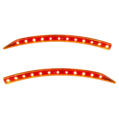 Solid Spare Front Fender LED Light Amber For Can-Am Ryker 600&900 ACE 2019-2021 #41-187
