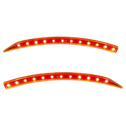 Solid Spare Front Fender LED Light Amber For Can-Am Ryker 600&900 ACE 2019-2021 #41-187