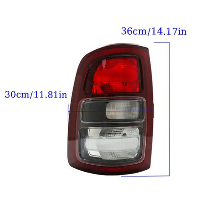 Solid Spare Outer Lamp LH/Driver Halogen Rear Red Tail Light Fit For Ram 2500 3500 2019-2022