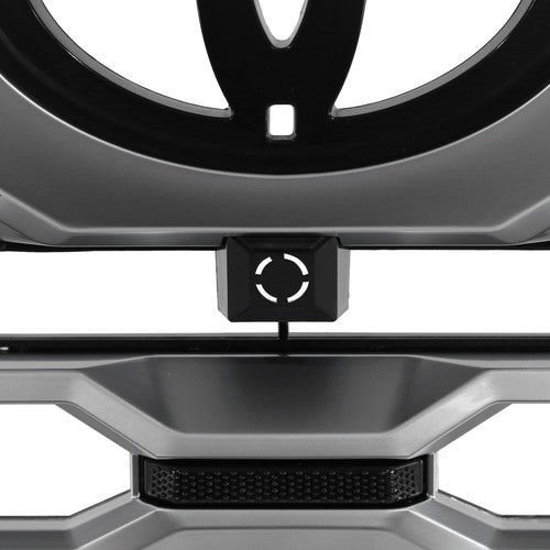 Fit Toyota Tundra 2022-2024 Platinum Brushed Satin Aluminum Front Upper Grille